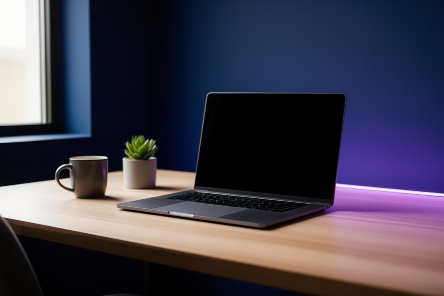 Home office — bezpieczne środowisko pracy zdalnej zaprojektowane przez Virtline